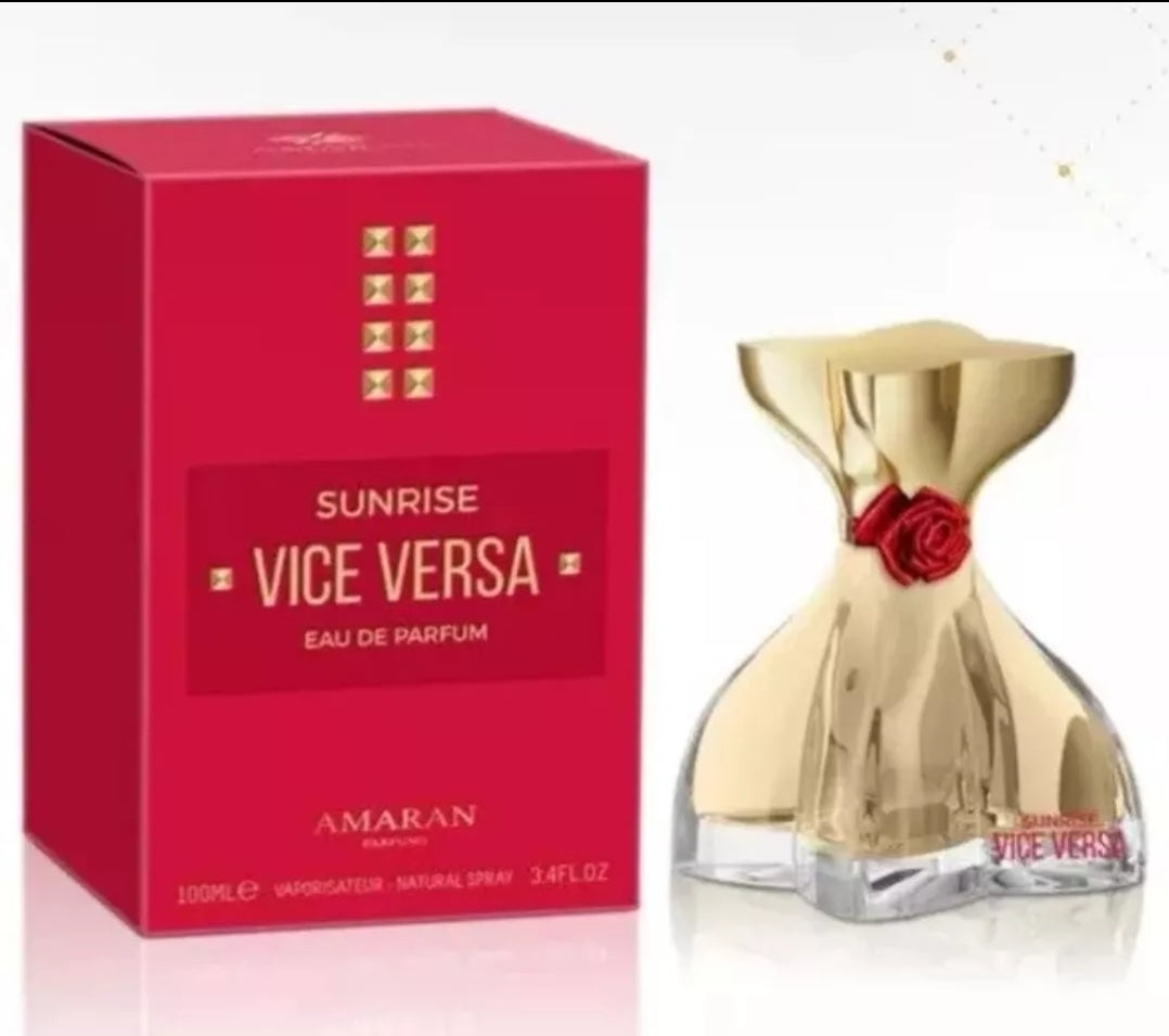 Sunrise Vice Versa Eau De Parfum/ EDP 3.4 Fl Oz/100ML By Amaran