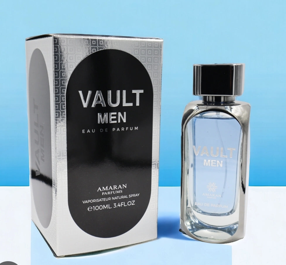 PEFFUME AMARAN VAULT MEN 100-ML (como 212 CH)