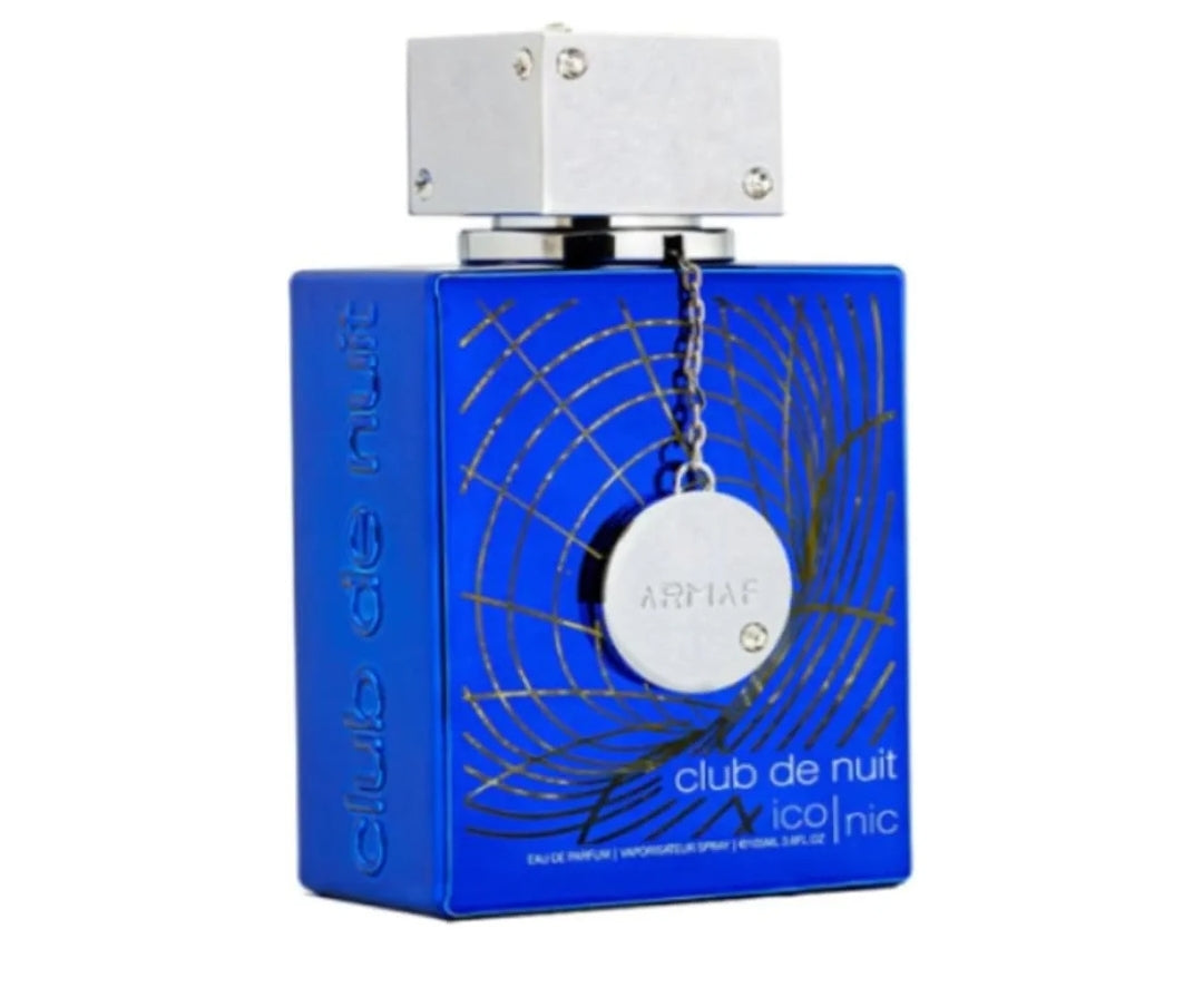 Club de Nuit Blue Iconic para hombre, 3.6 Oz Armaf