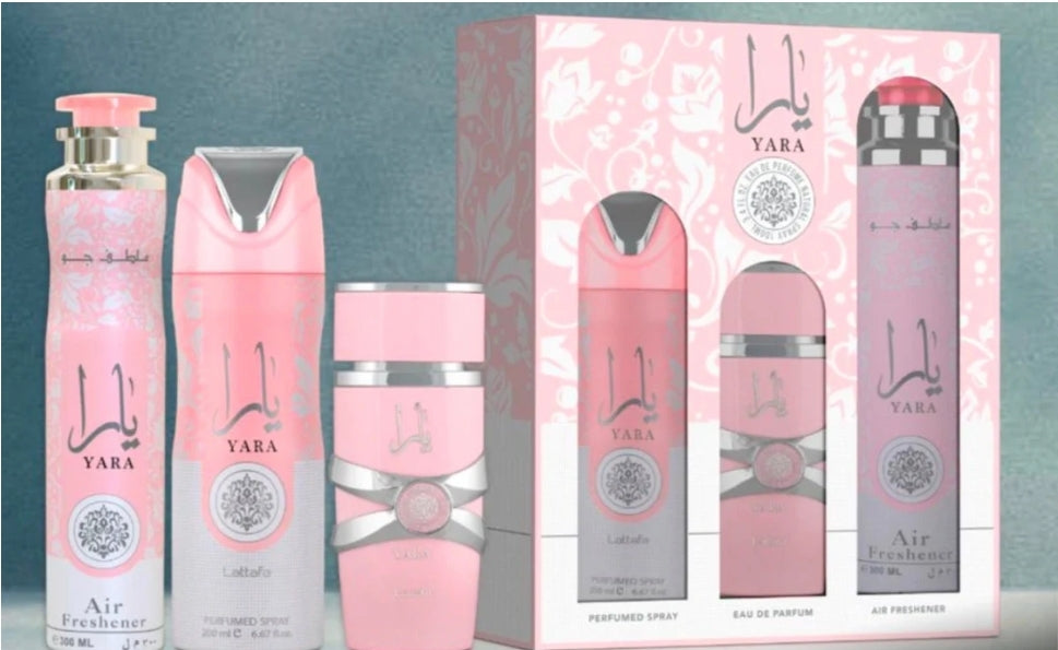 SET YARA 3 PIEZAS LATTAFA