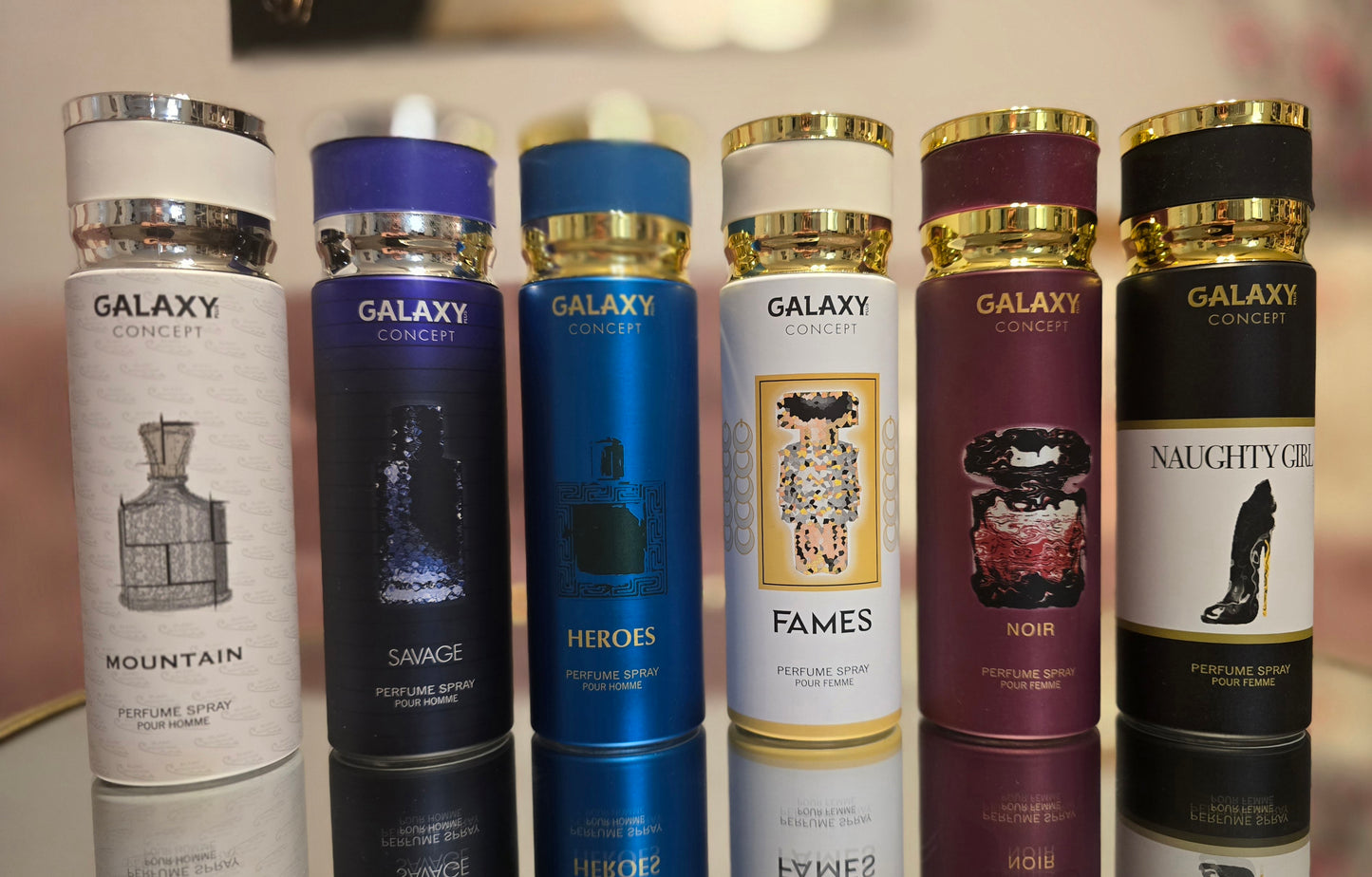 body spray  6 × $ 18.00