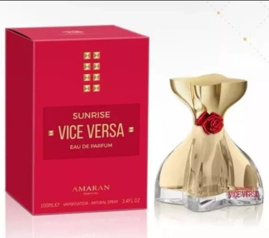 Sunrise Vice Versa Eau De Parfum/ EDP 3.4 Fl Oz/100ML By Amaran