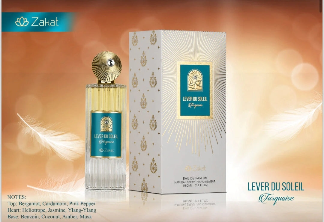 Lever du Soleil Turquise ( unisex)