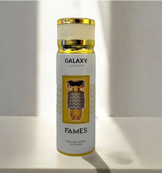 GALAXY BODY SPRAY FAMES