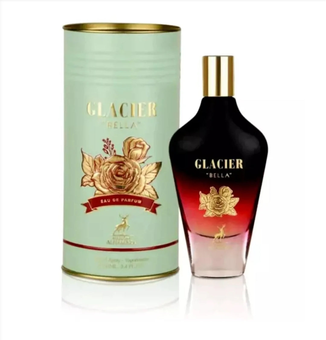 GLACIER BELLA FOR MEN BY MAISON ALHAMBRA /FABRICADO POR LATTAFA/3.4FL.OZ 100ML