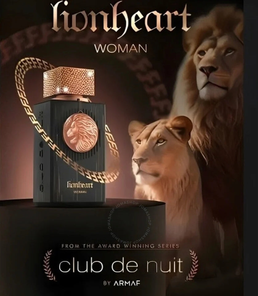 CLUB DE NUIT LION HEART WOMAN 3.4 EDP