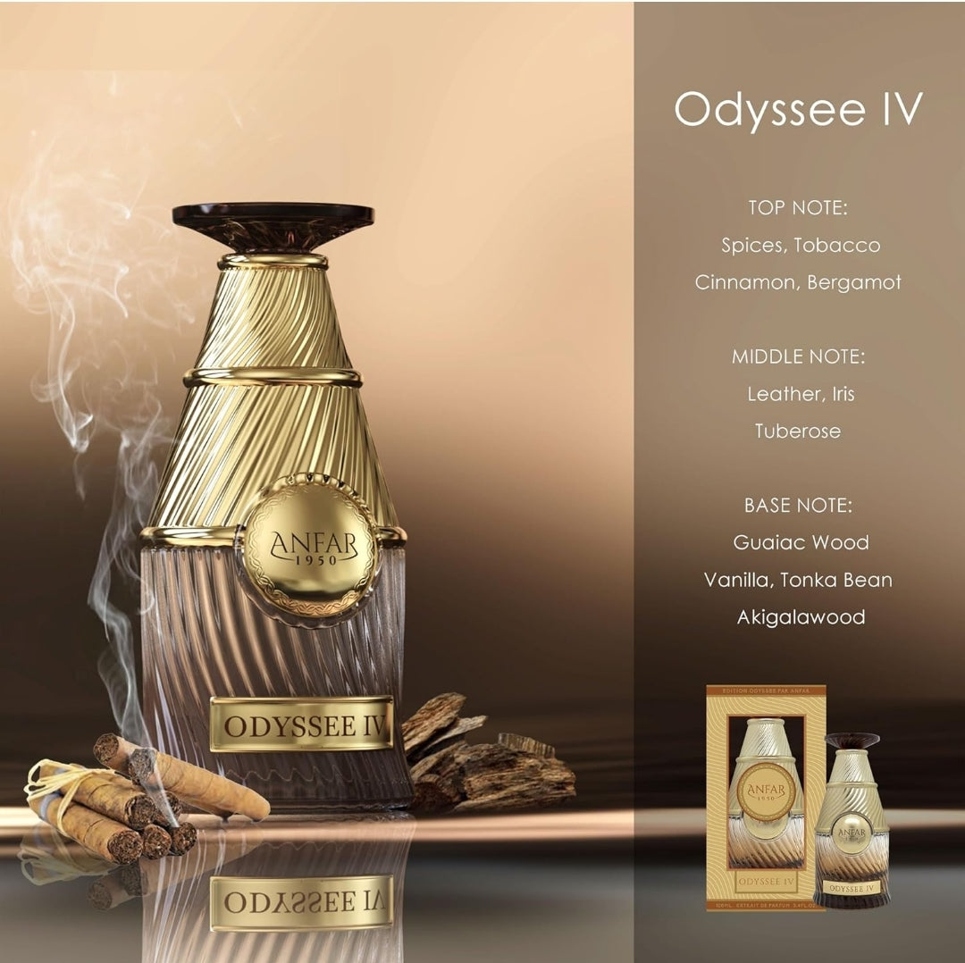 ODYSSE. IV..pou homme extracto de perfume