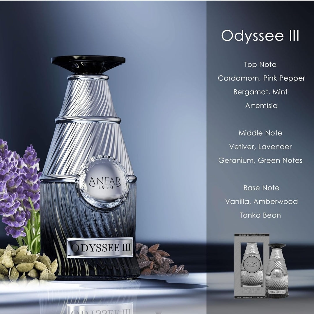 ODYSSE III...pour homme ..extracto de perfume