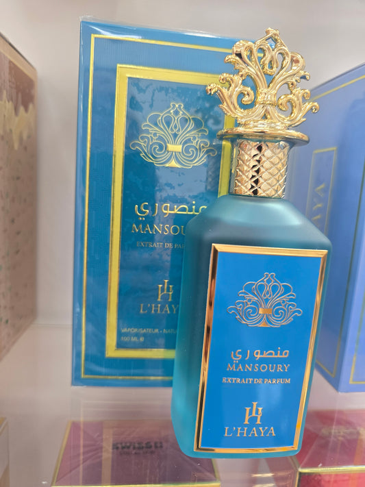MANSOURY ..extracto de perfume.  L'HAYA