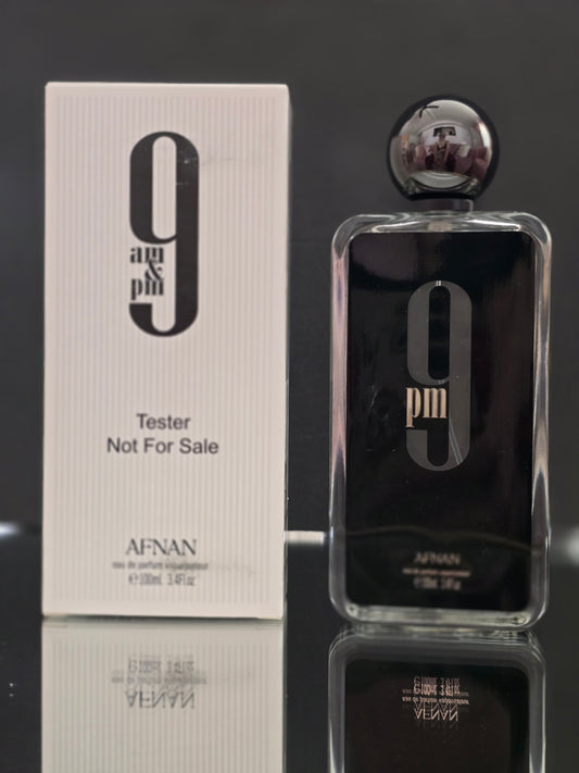 9pm AFNAN ( testar caja blanca)